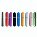 colorful spray 5ml refillable perfume atomizer